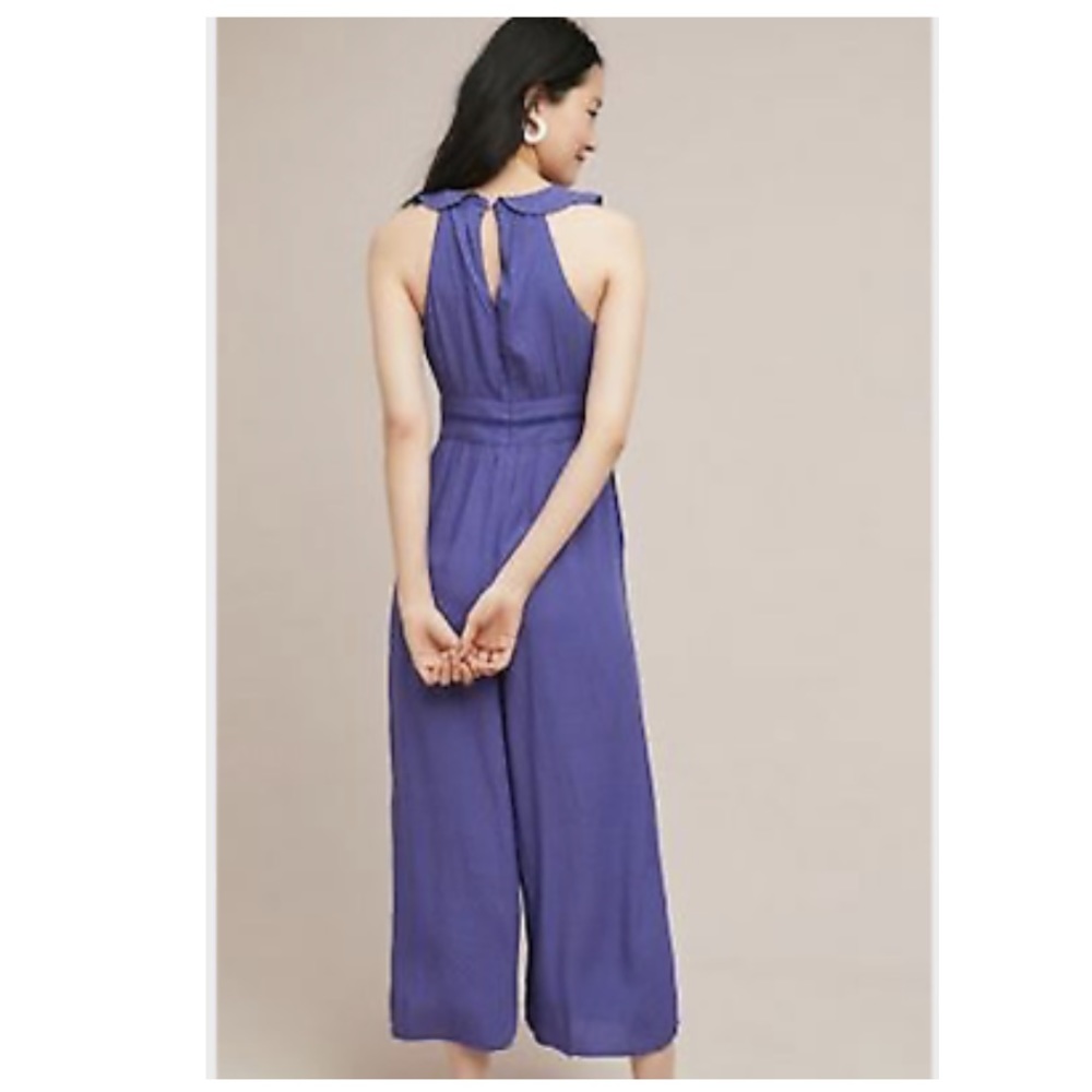 Maeve by Anthropologie Justine Blue Jumpsuit 6 - Picture 15 of 15